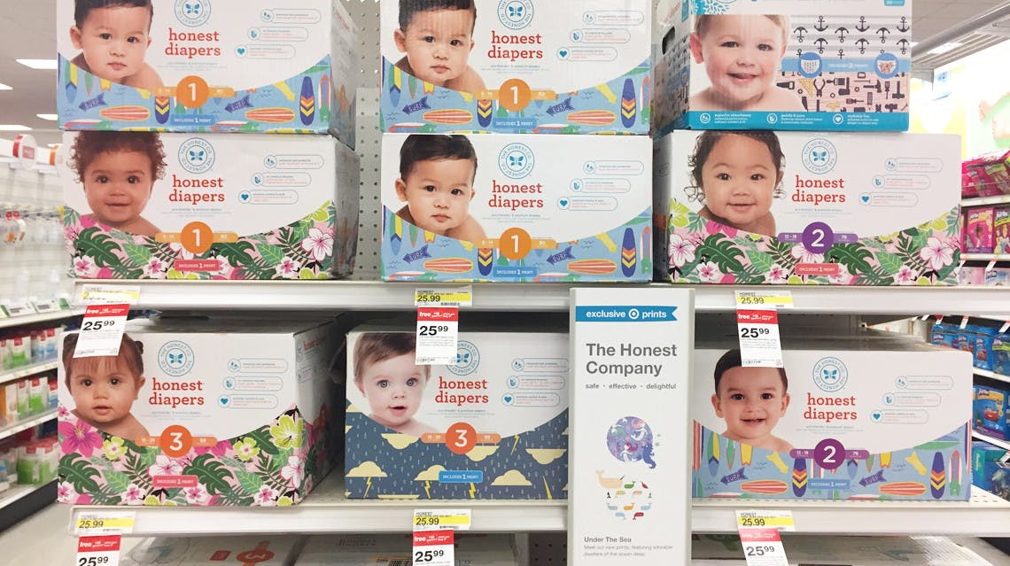 honest company diapers target