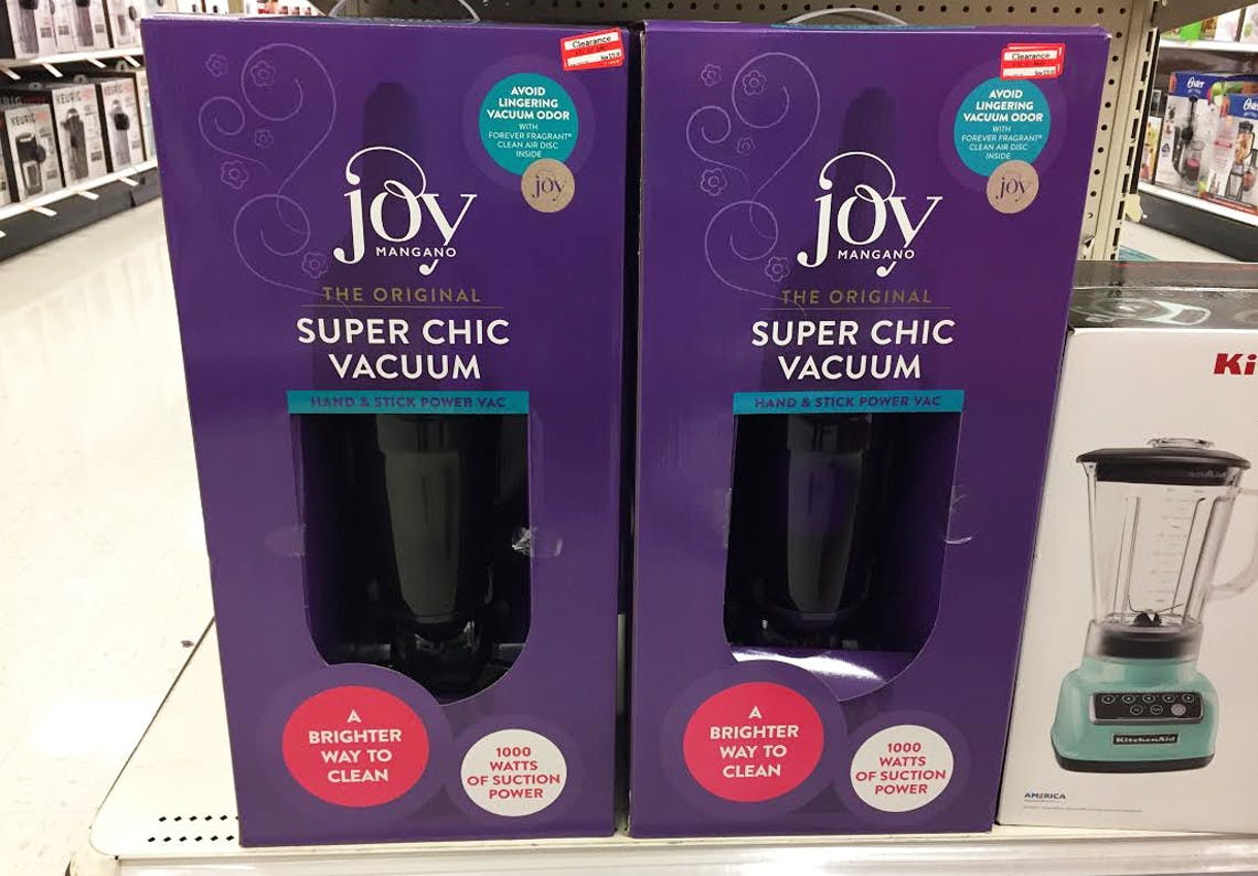 Clearance Joy Mangano Super Chic Vacuum, Only 20.98 at TargetReg