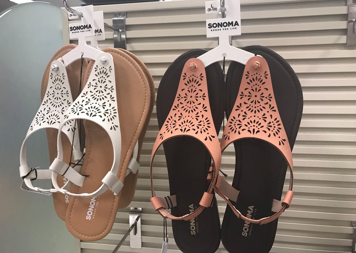 kohls womens mudd sandals