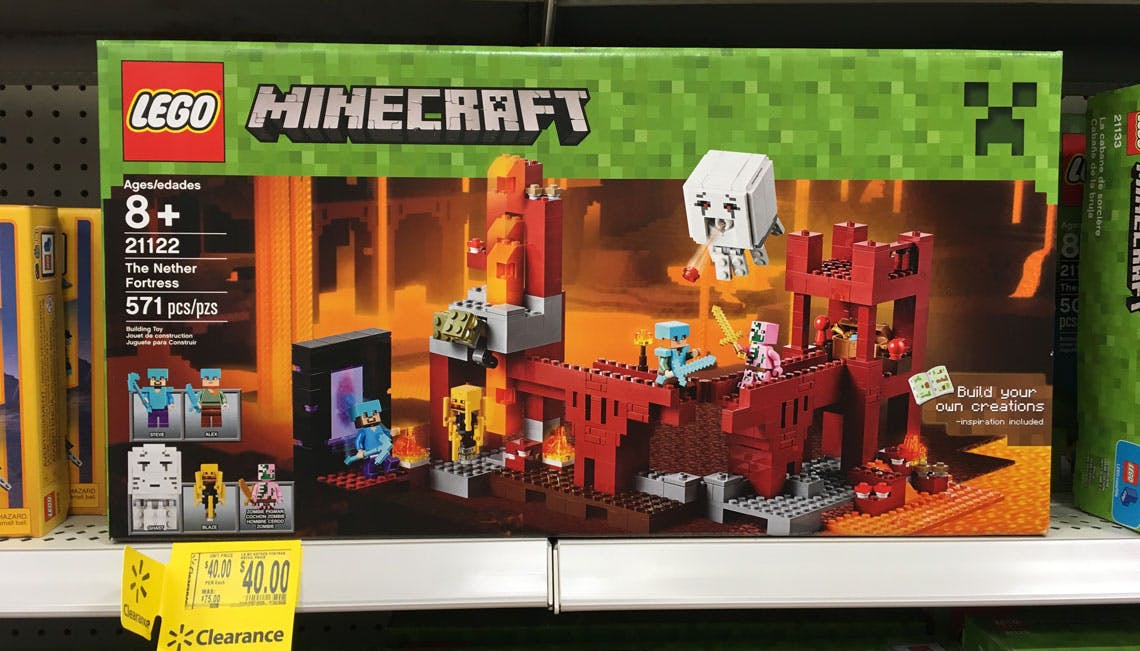 Walmart Nether Minecraft Lego Sets