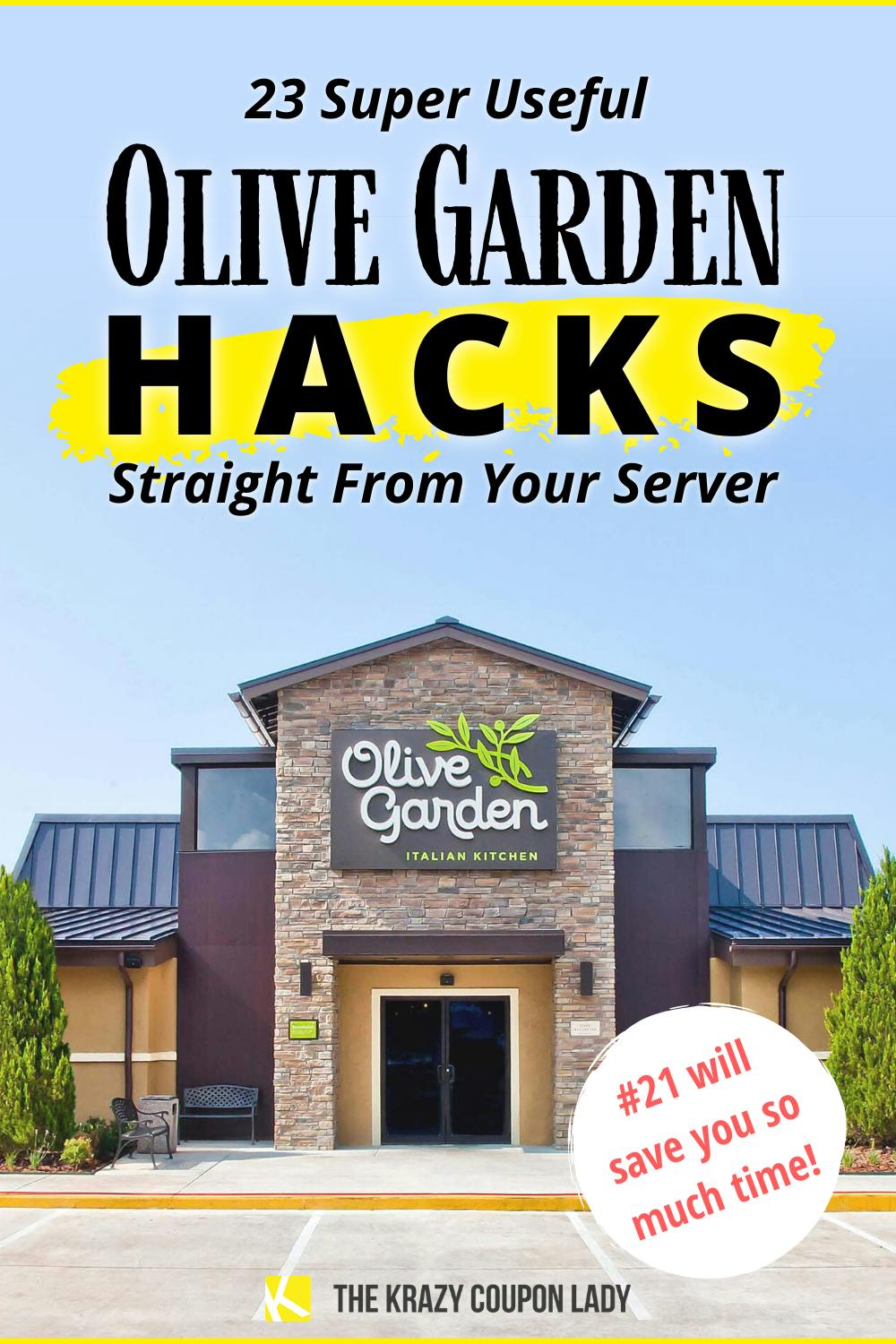 Olive Garden Hacks: 23 Secrets Straight from Your Server