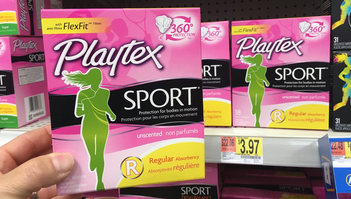 Playtex Sport Tampons, $0.97 at Walmart - The Krazy Coupon Lady