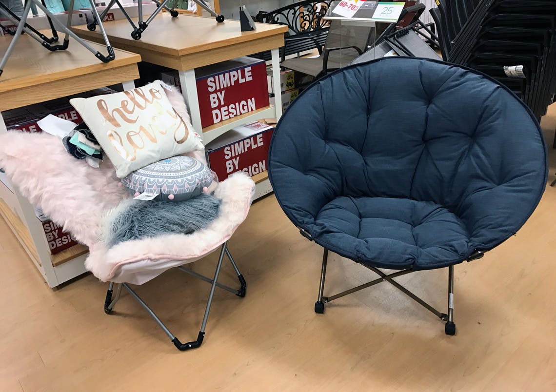 Simple by Design Memory Foam Butterfly Chair, Only $39.99 at 