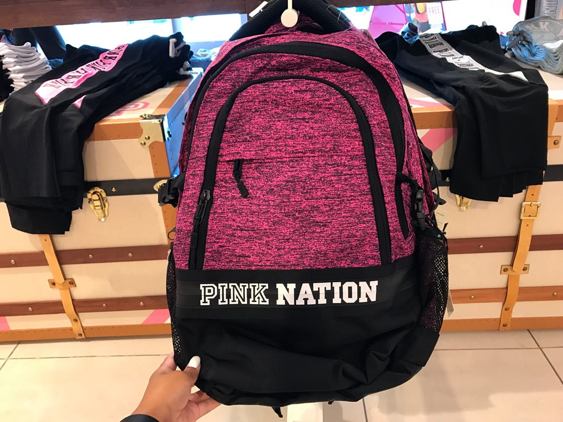 victoria secret pink nation backpack