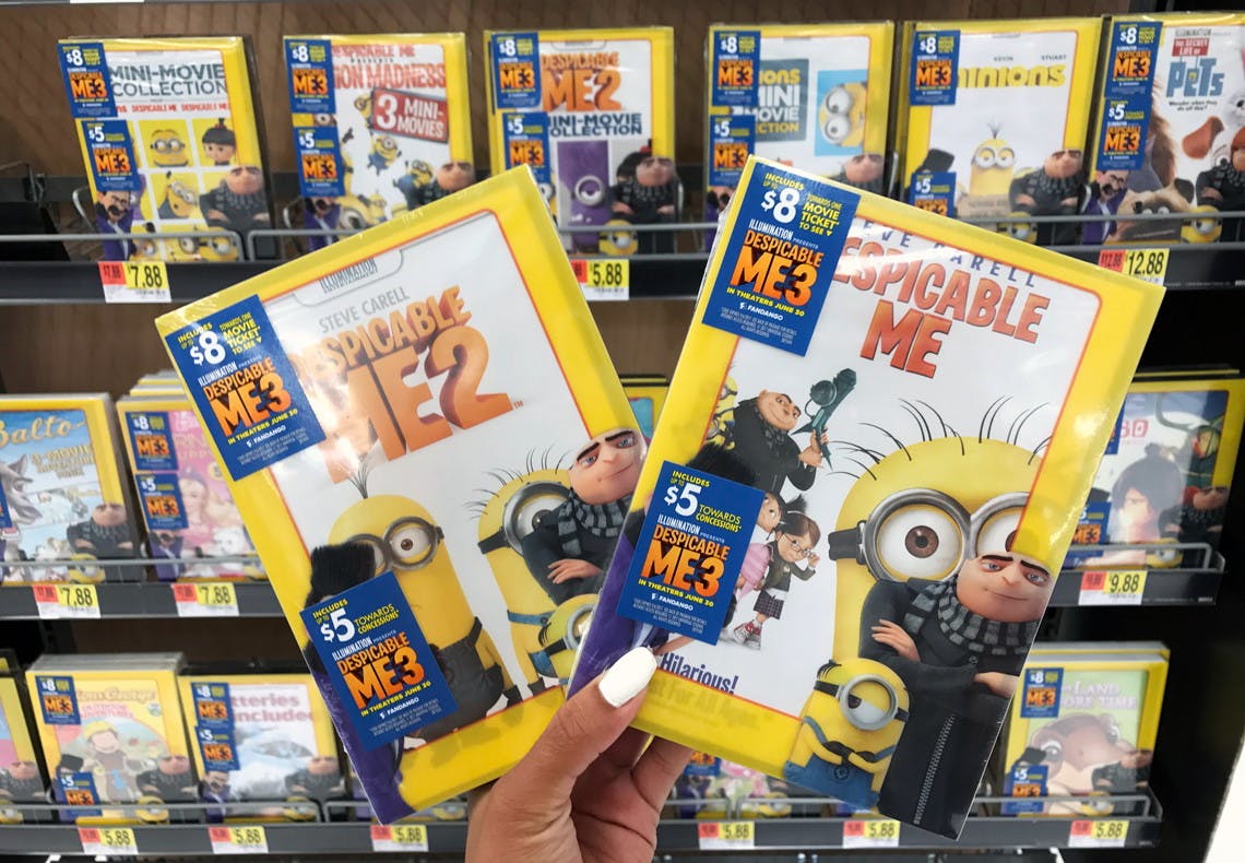Walmart 5 Family Movie Dvds Free 13 00 To Spend At The Movies The Krazy Coupon Lady