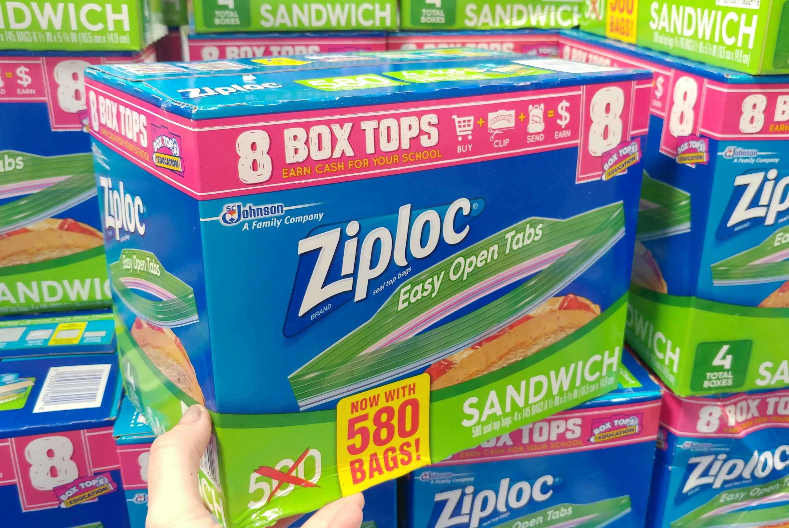 Ziploc Sandwich Bag (580 Count)