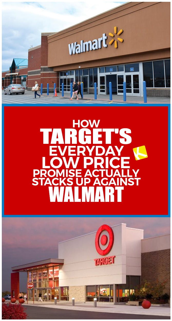 How Target's Everyday Low Price Promise Actually Stacks Up Against Walmart