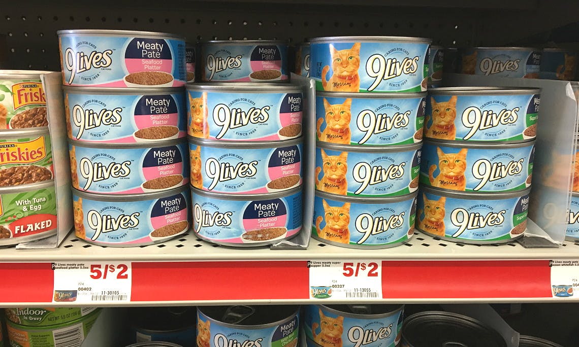 9lives Wet Cat Food Only 0 15 At Family Dollar The Krazy Coupon Lady