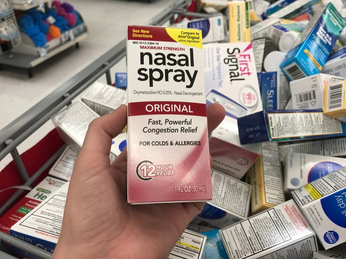 walmart nasal spray