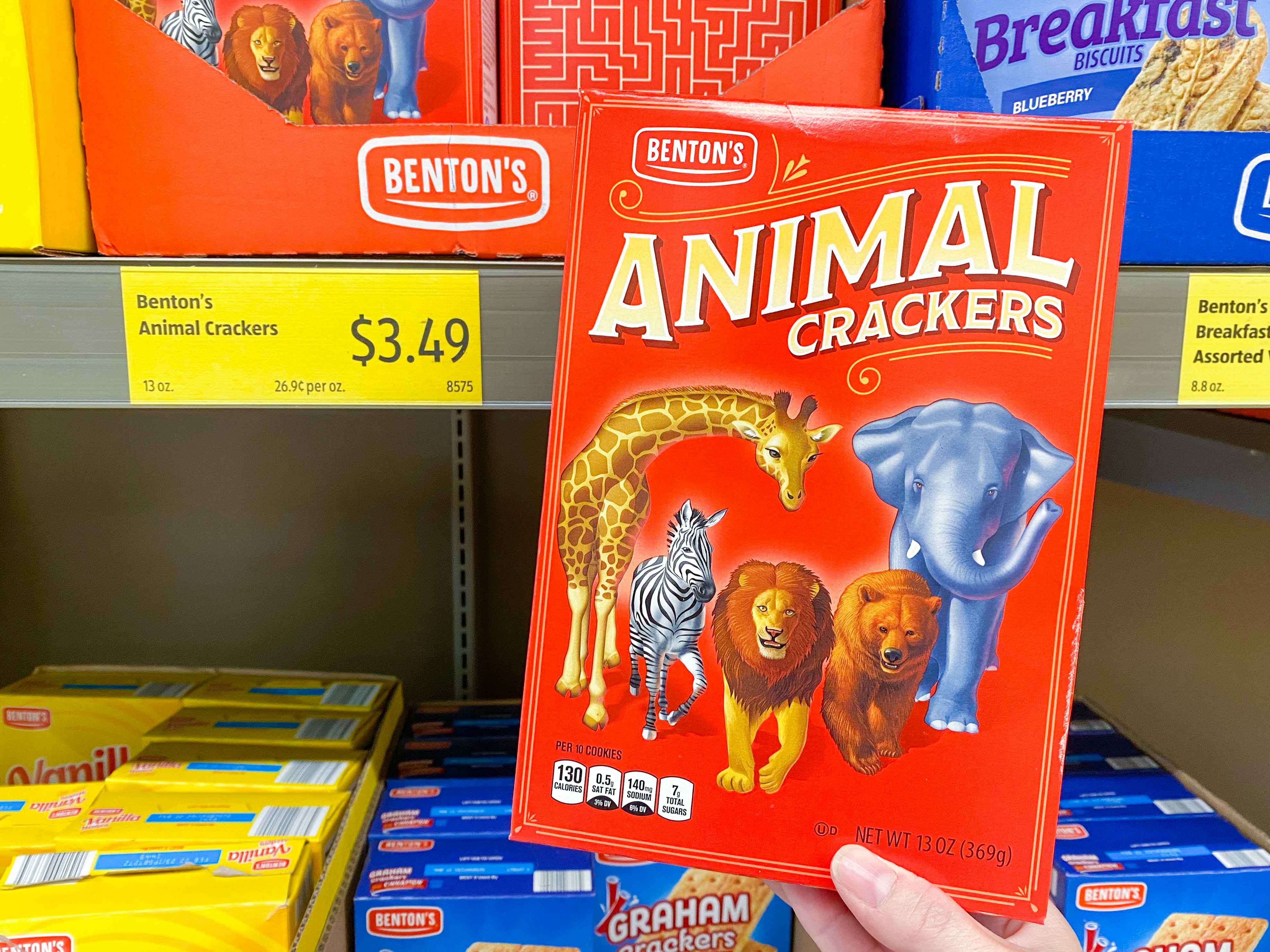 Animal crackers at Aldi