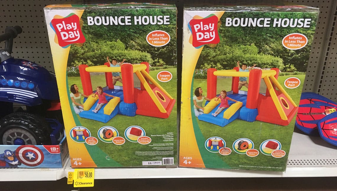 play doh bounce house