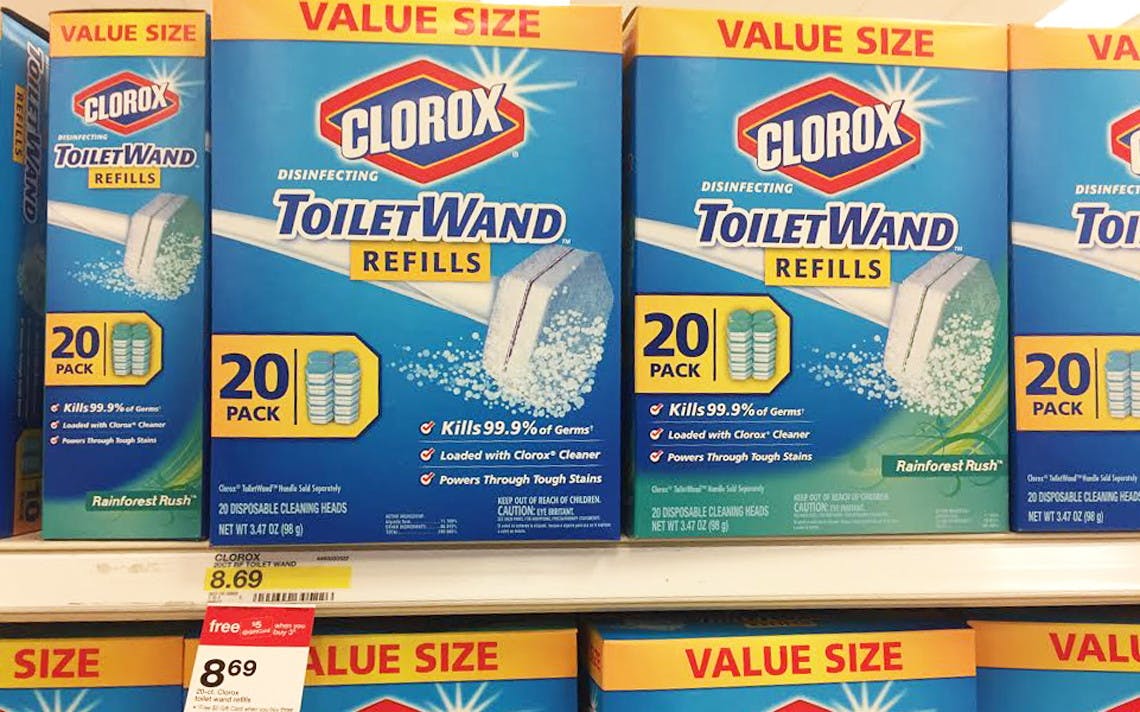 Clorox Toilet Wand With 36 Refills Clorox Toilet Cleaning Toilet Bowl Cleaner