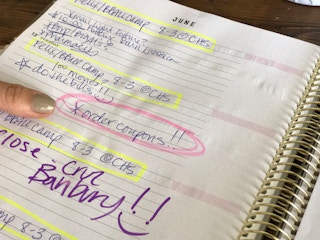 coupon clipping services order once a month