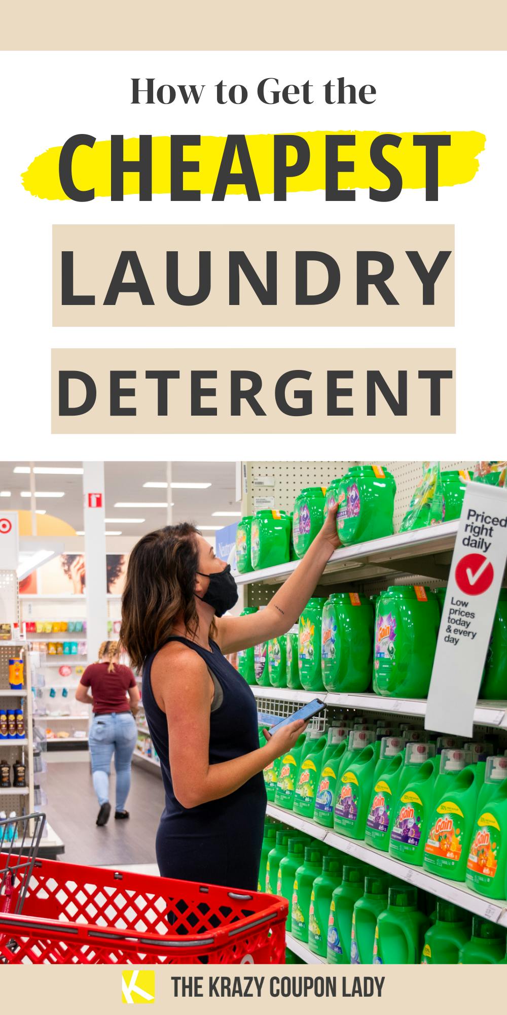 How to Get the Cheapest Laundry Detergent With Coupons or Not