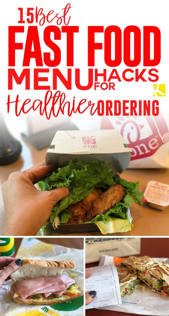 15 Best Fast Food Menu Hacks for Healthier Ordering