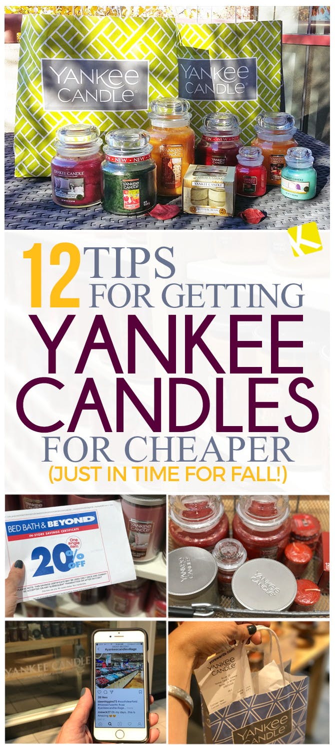 12 Tips for Getting Yankee Candles for Cheaper (Just in Time for Fall!)
