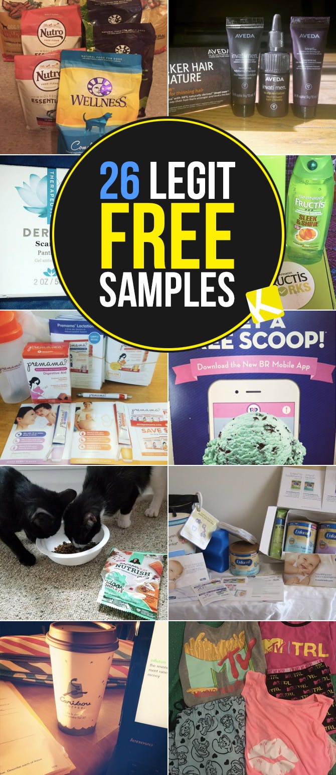 24 Legit Brands That Are Mailing Out Free Samples