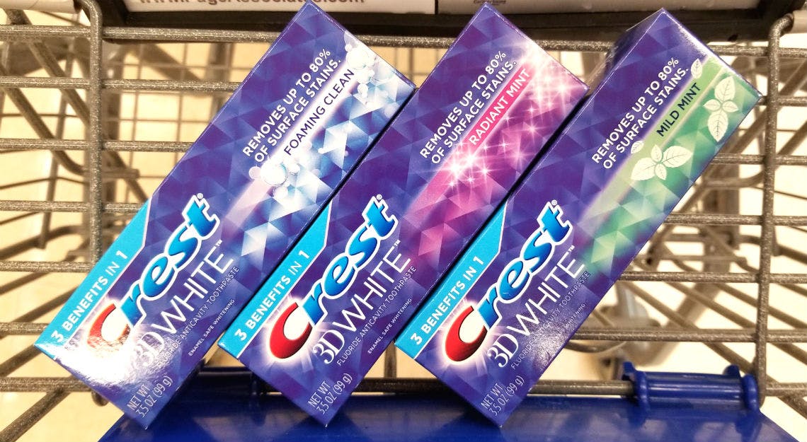 Free Crest Toothpaste At Walmart And Kroger The Krazy Coupon Lady