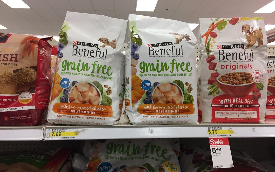 Save Over 14.00 on Beneful GrainFree Dry Dog Food at Target! The