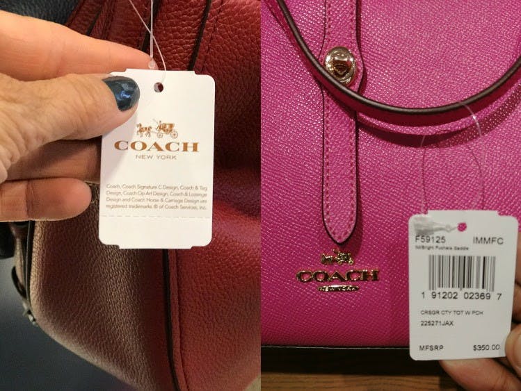 Real vs Fake Coach Rogue 25 Bag. How to spot fake Coach handbags and purses  - YouTube