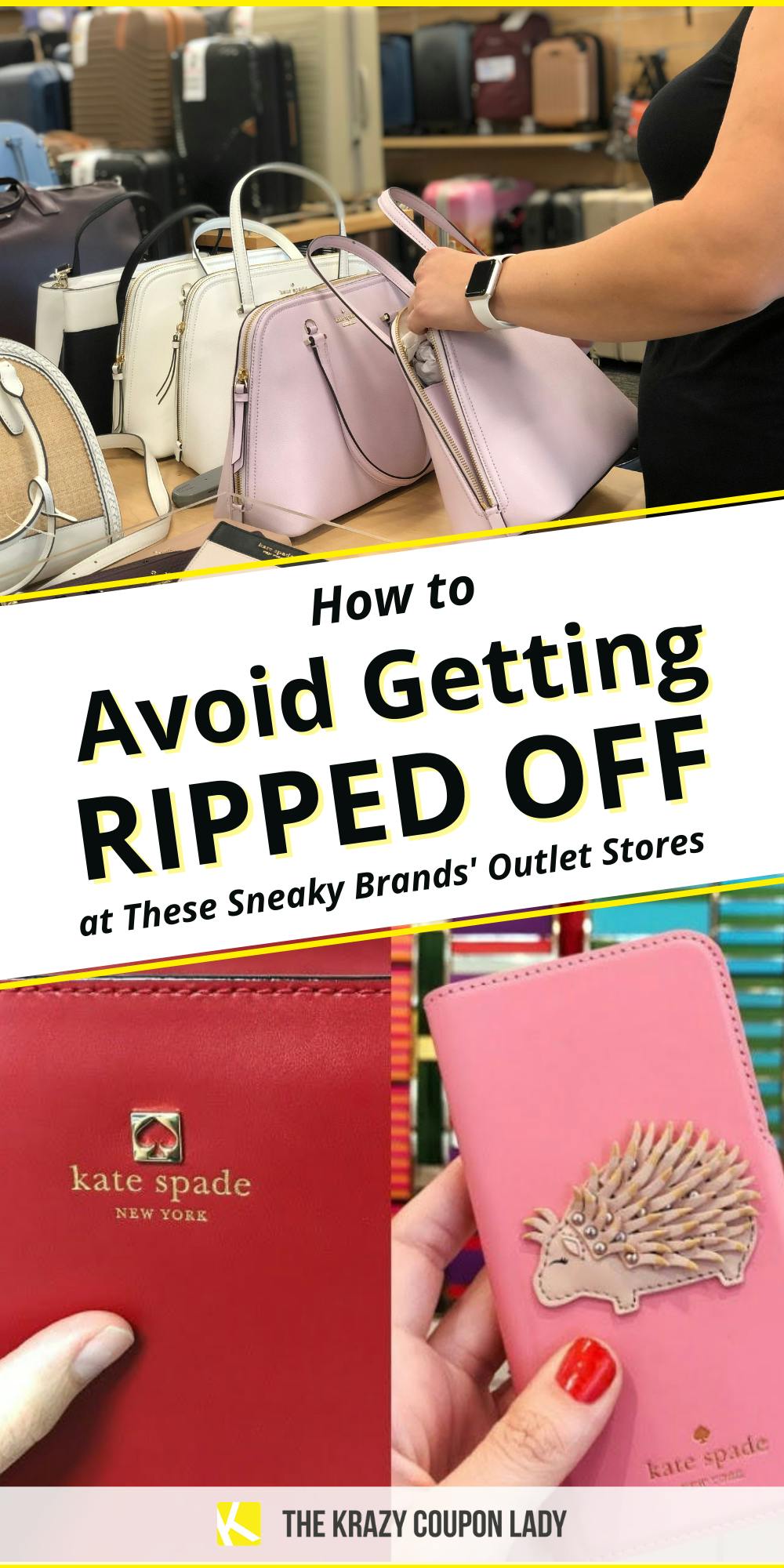 How to Avoid Getting Ripped Off at Outlet Stores - The Krazy Coupon Lady