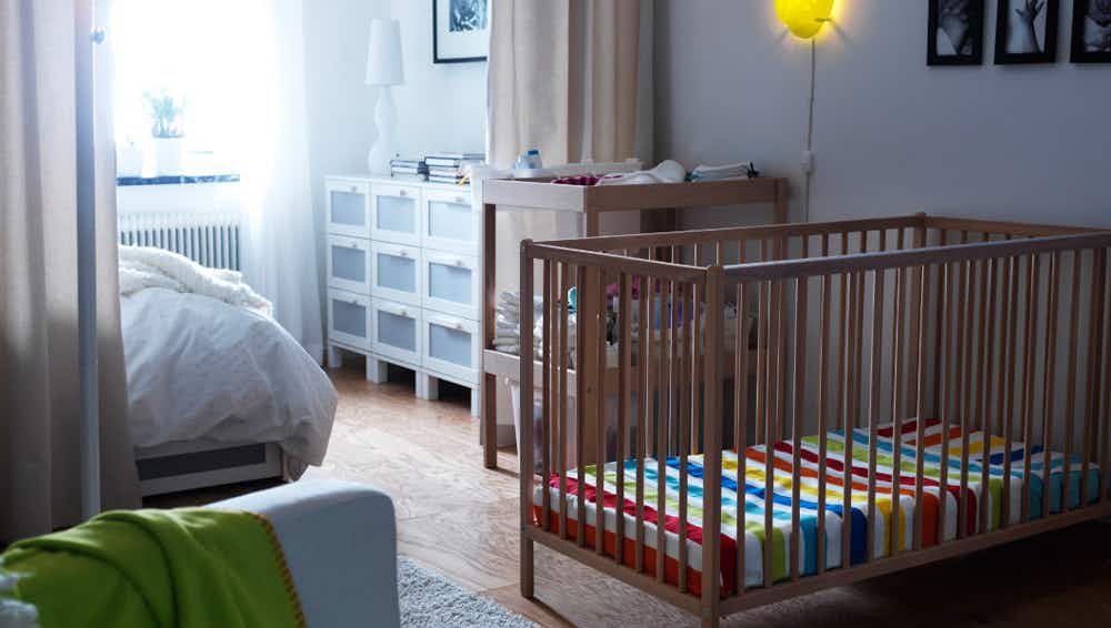 Buy cribs and nursery furniture at IKEA.