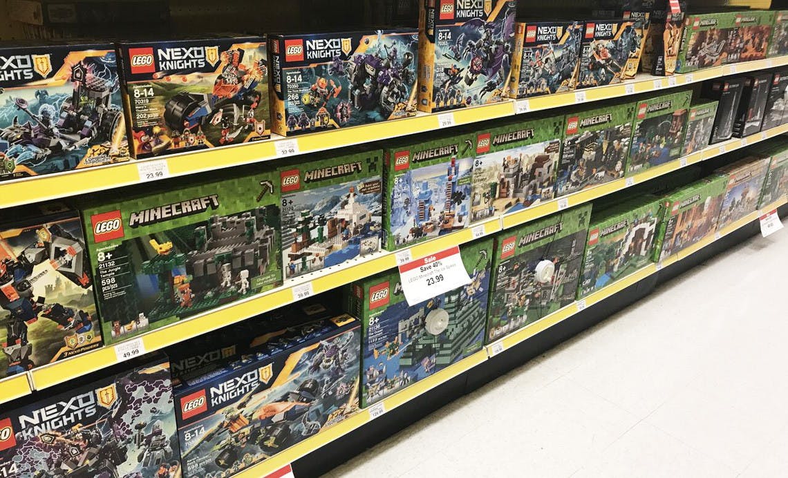 Up To 40 Off Lego Sets At Toys R Us Minecraft Ghostbusters More The Krazy Coupon Lady