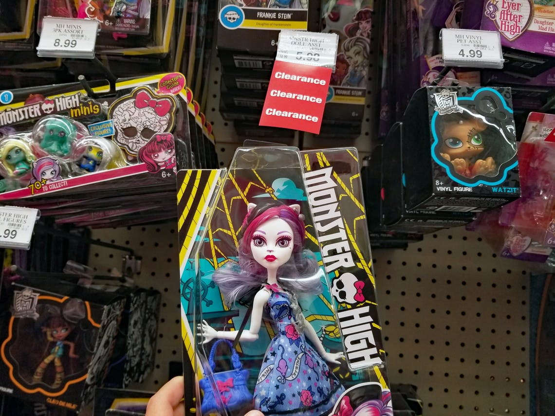 monster high toys at walmart