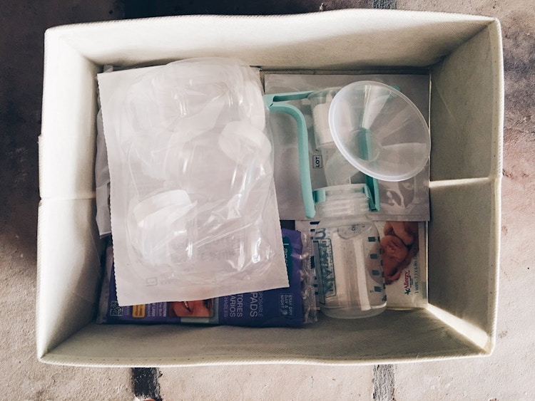 Ask your lactation consultant for any samples while you're in the hospital.