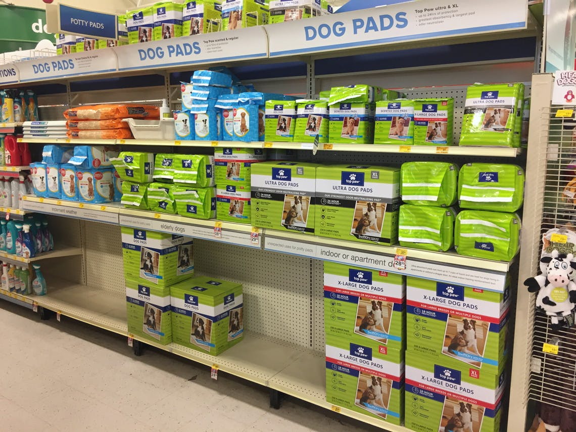 grreat choice dog pads