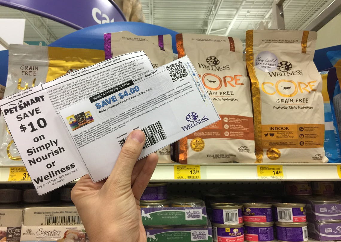 wellness dog food coupon petsmart