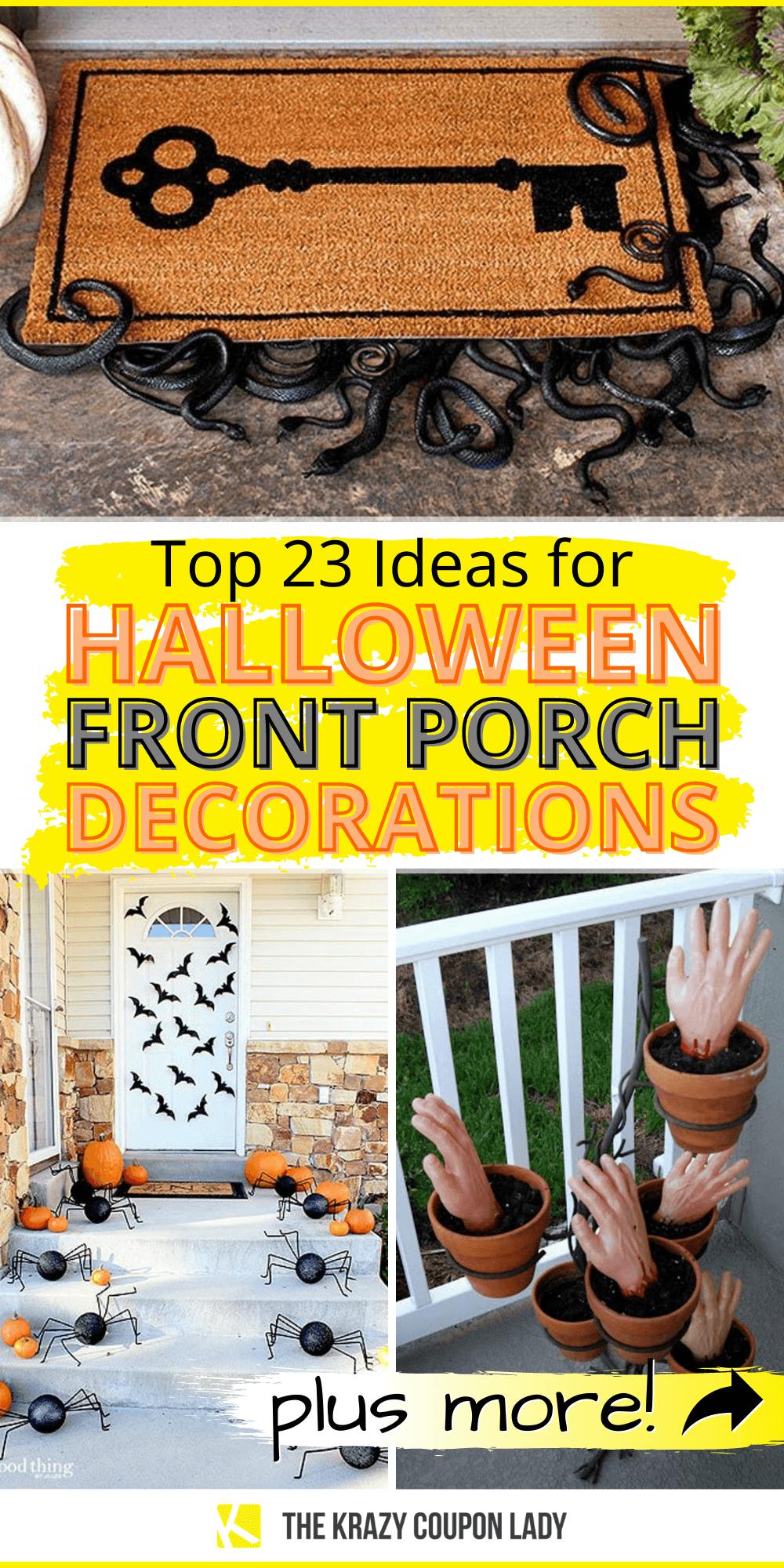 Top 30 Halloween Front Porch Ideas for #FallPorchGoals