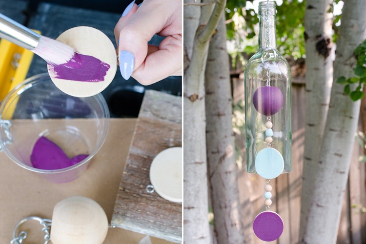 Make a DIY wind chime.