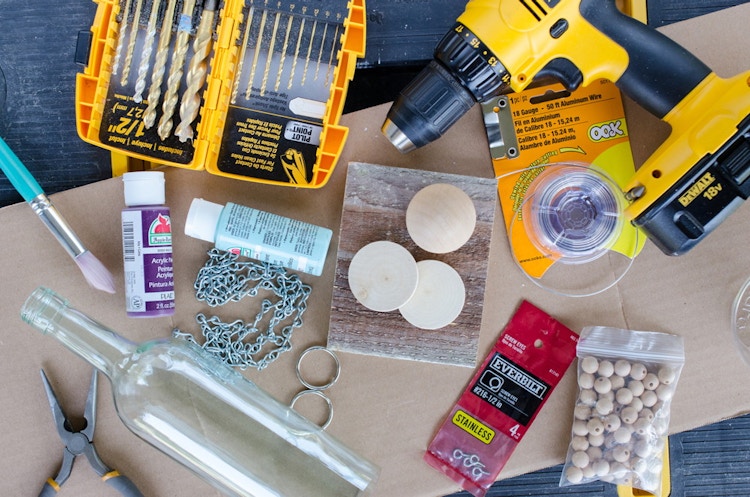 Make a DIY wind chime.