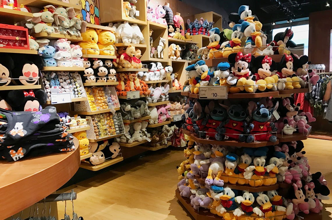 plushies in store