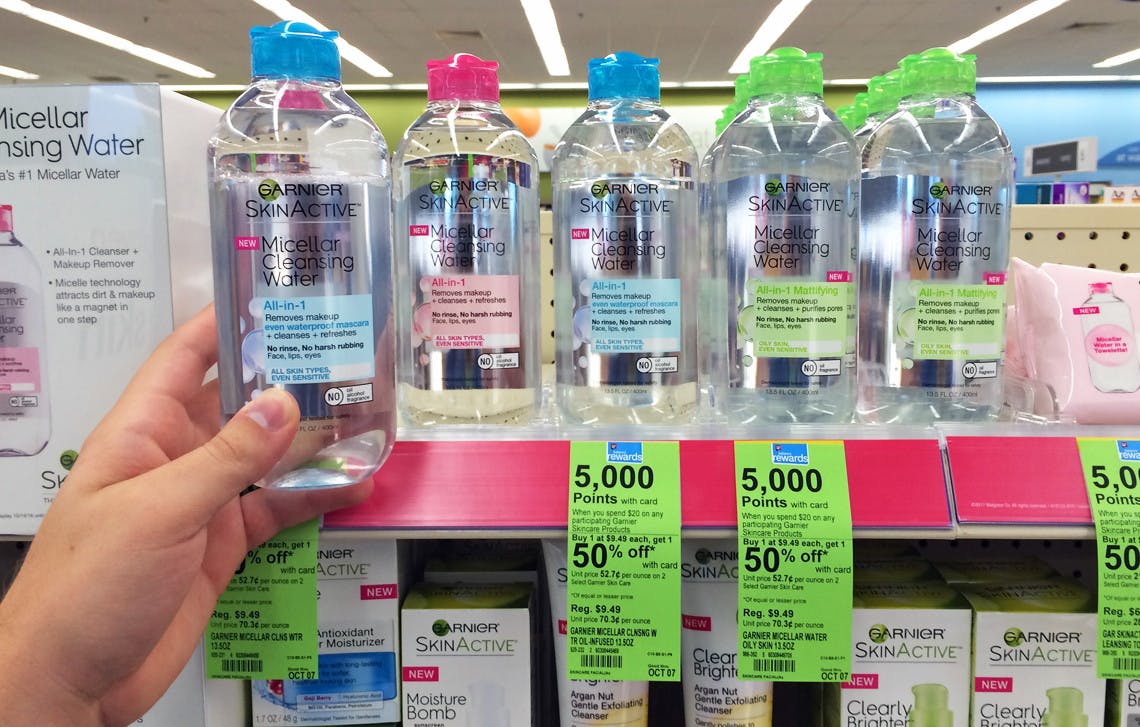 garnier micellar water walgreens