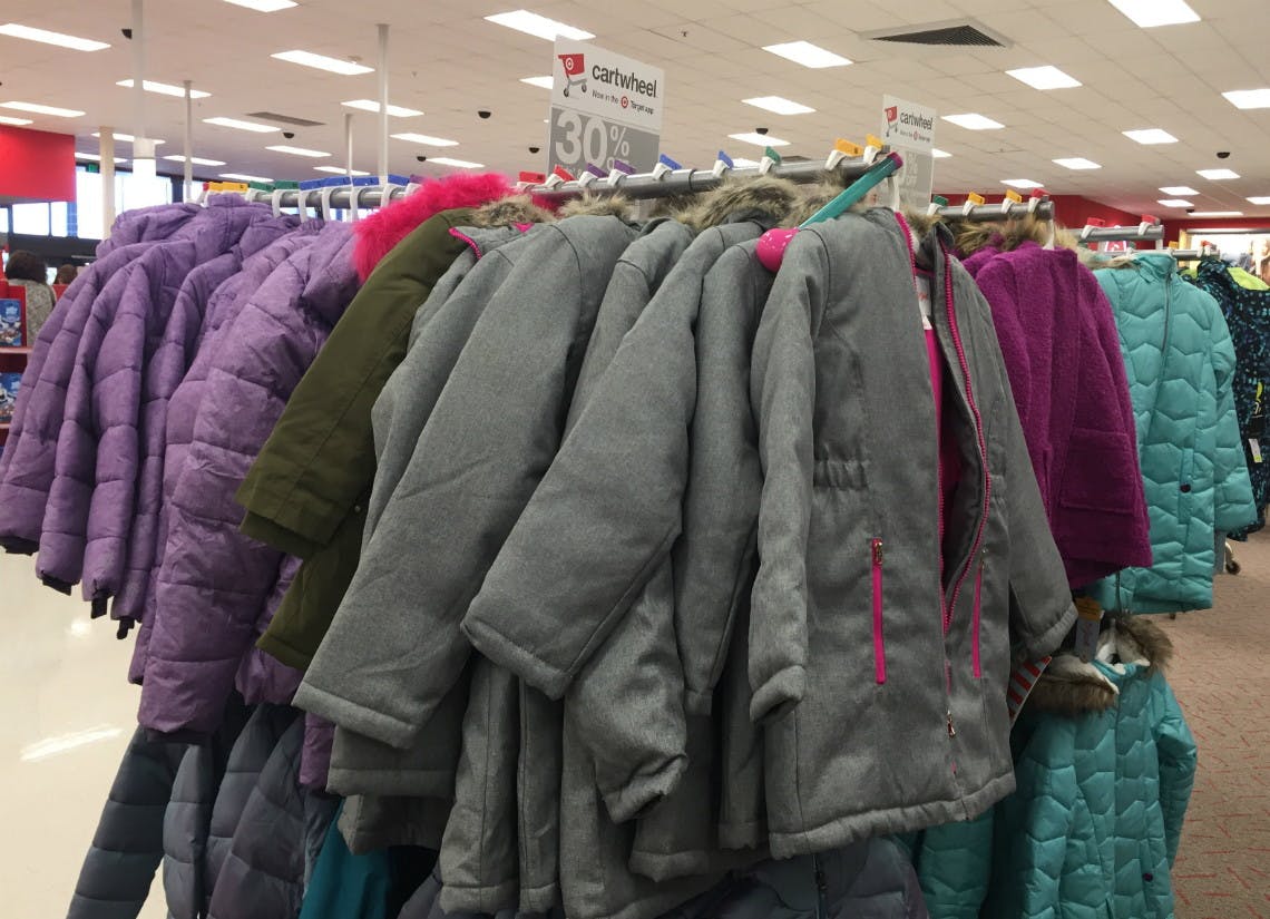 target girls coats
