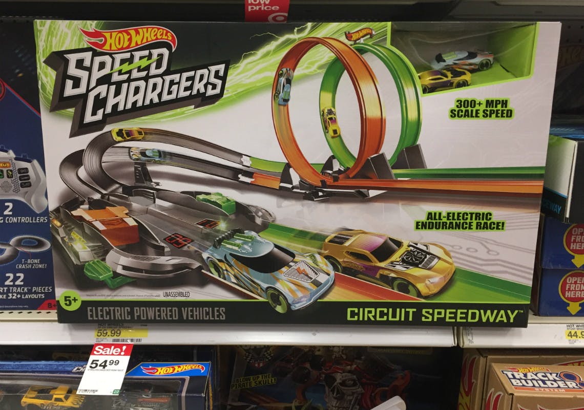 electric race track target