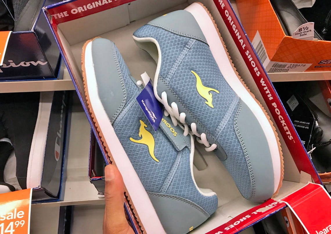 kangaroo tennis shoes at payless