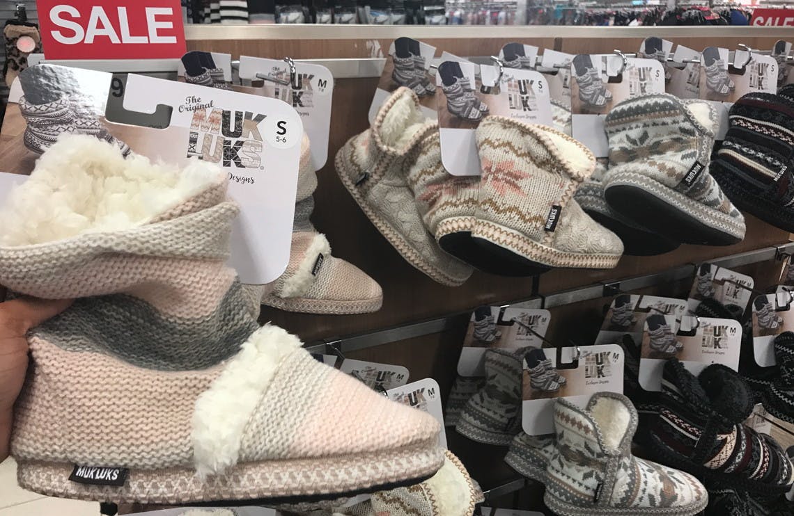 kohls womens bootie slippers