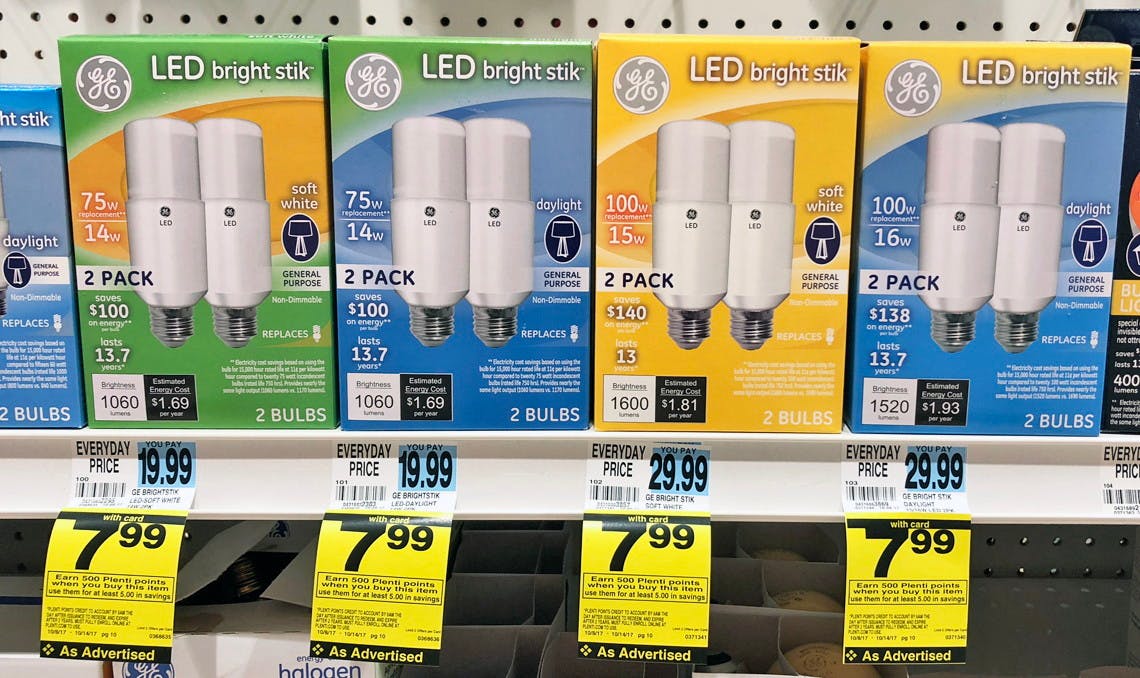 GE Light Bulbs, Only $2.99 at Rite Aid--No Coupons! - The ...