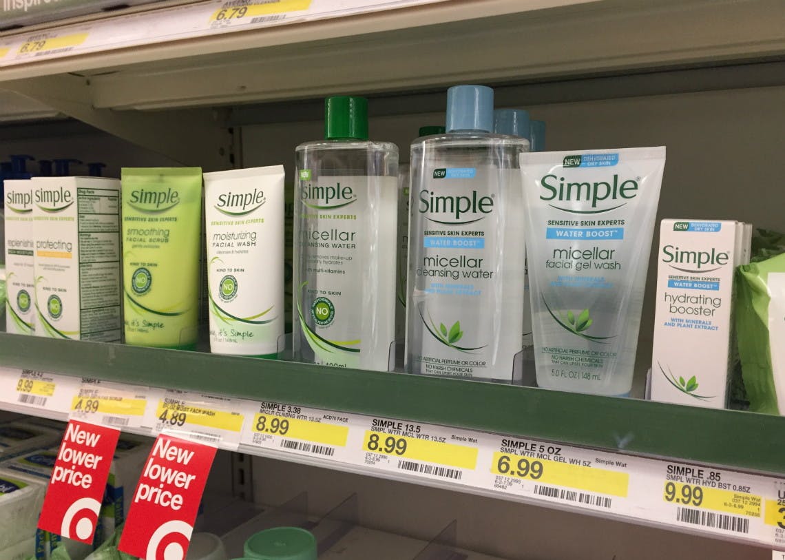 simple skincare target