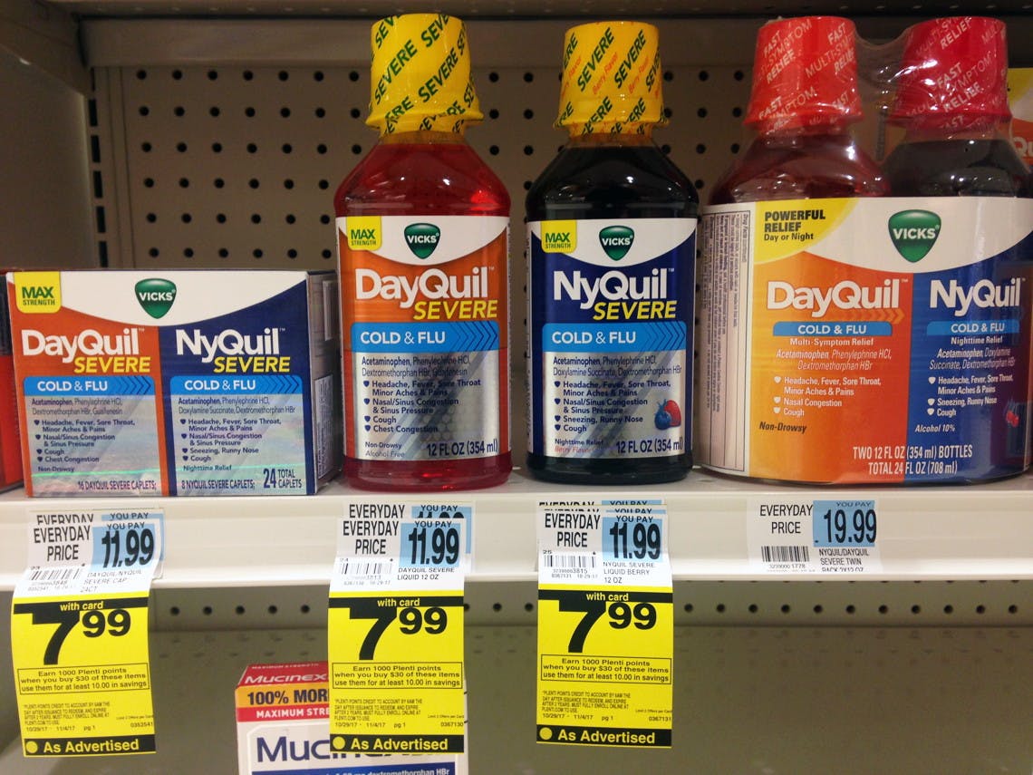 DayQuil, NyQuil and VapoRub, Only 3.99 at Rite Aid! The Krazy Coupon