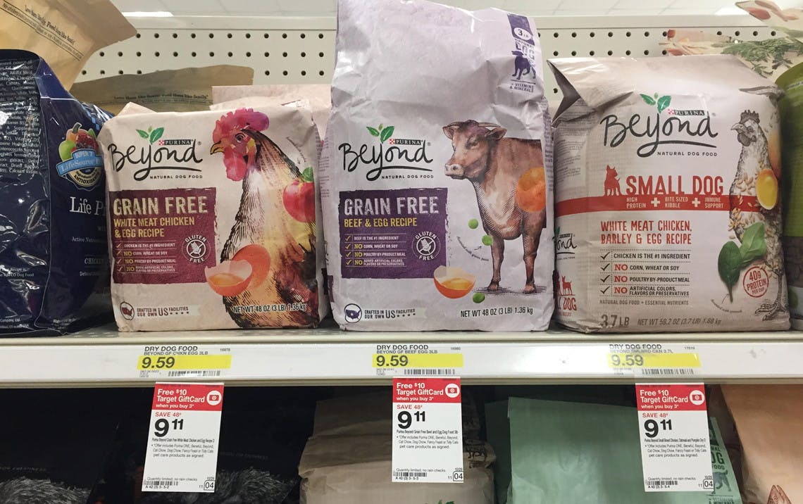 Free Purina Beyond Dog Food Bags & 0.99 Purina Cat Food Bags at Target