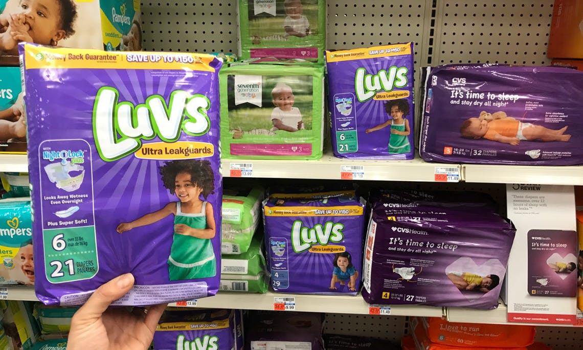 cvs luvs diapers