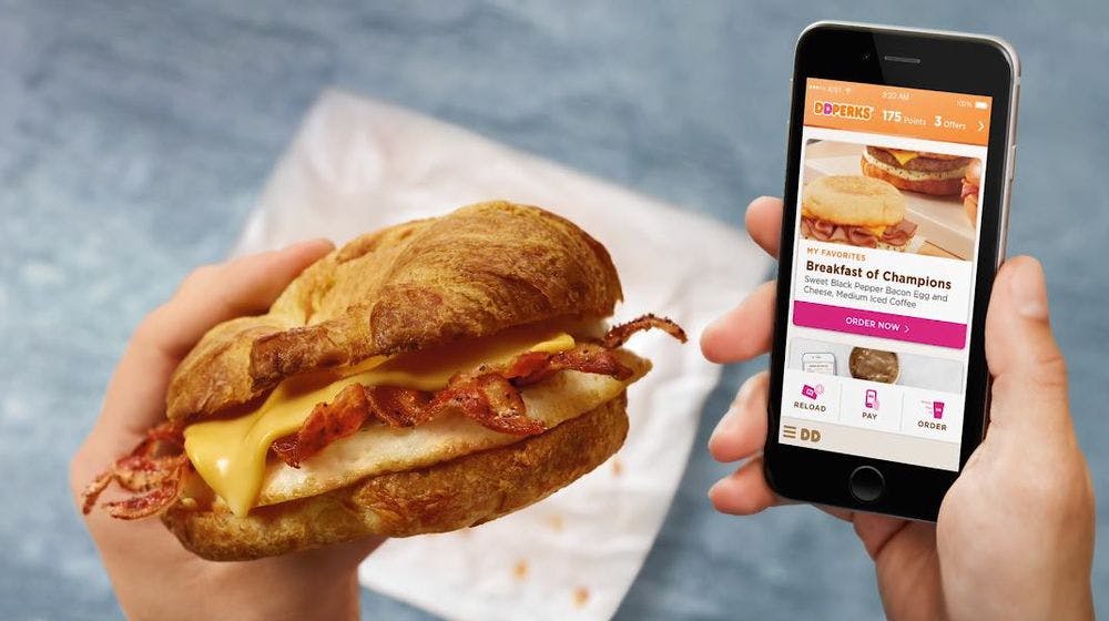Dunkin Donuts app
