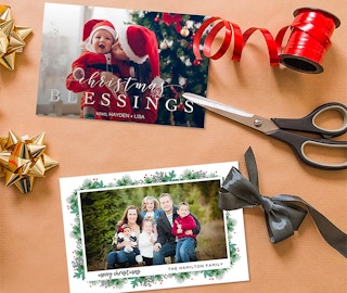 Some custom cards from the Office Depot website