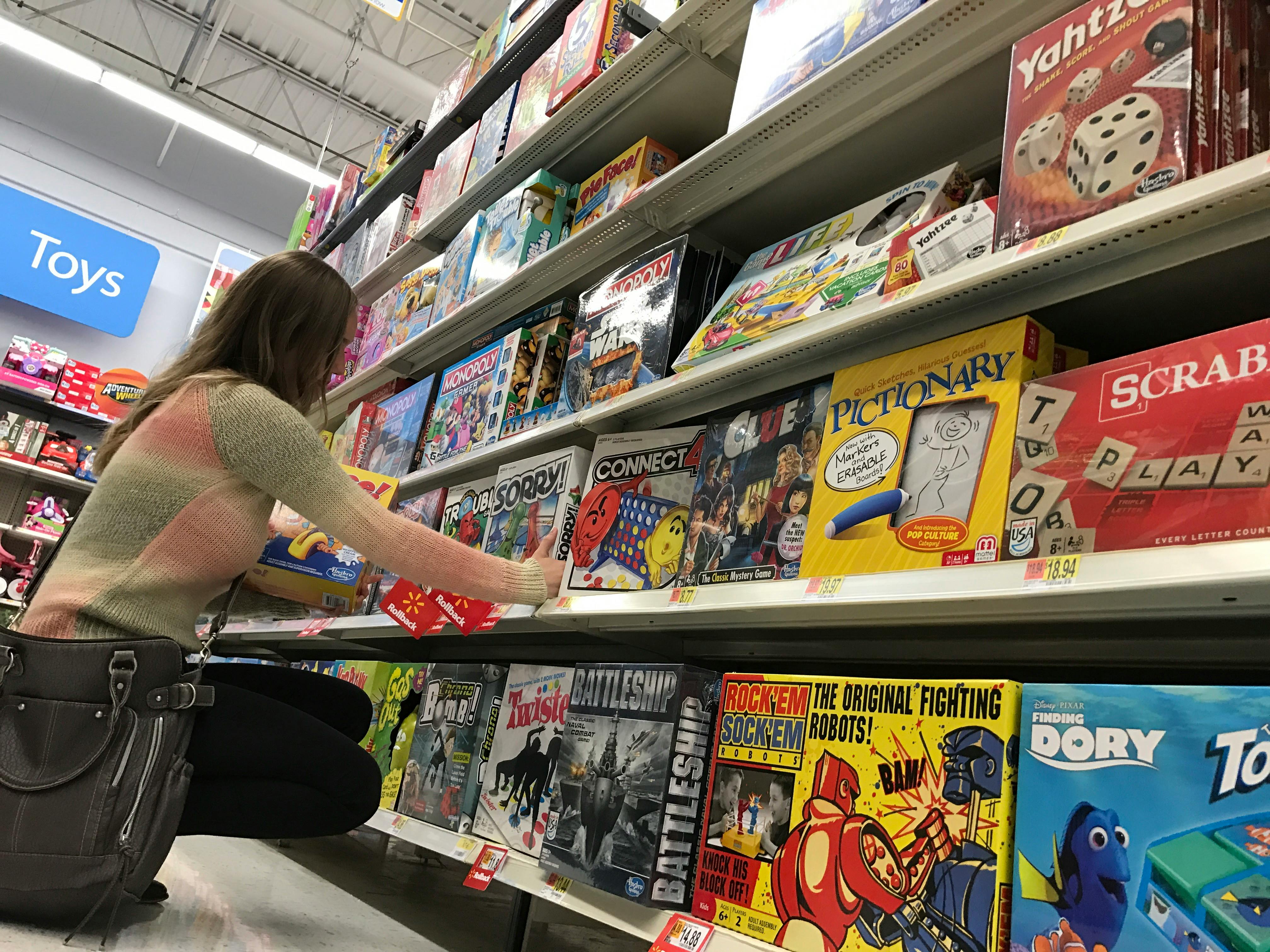 walmart toys and games
