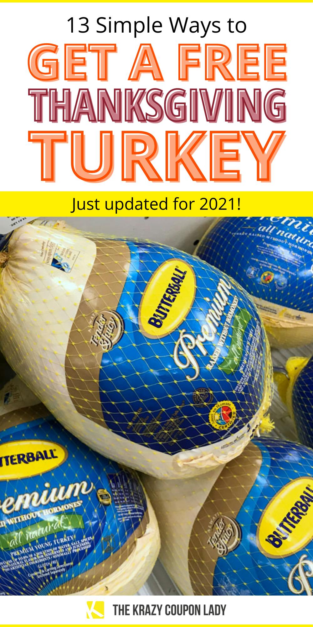 How to Get a Free Thanksgiving Turkey