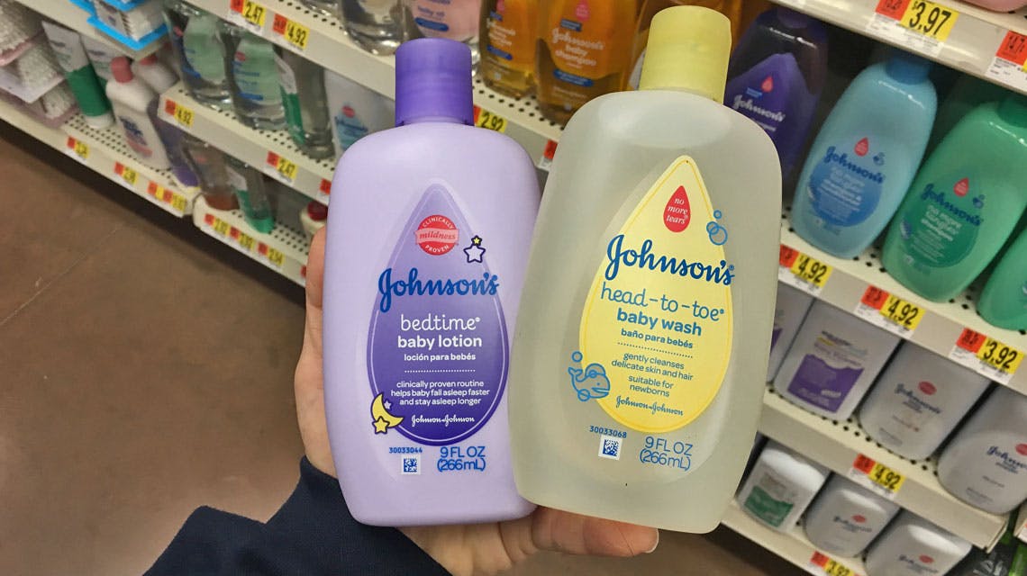 walmart johnson and johnson baby lotion